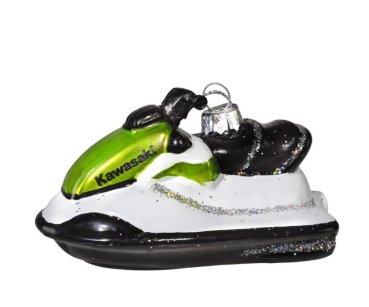 Kawasaki Glasbaumschmuck Jet Ski