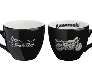 Kawasaki Z-50th Espresso-Tassen Set schwarz