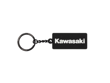 Preview: Kawasaki Schlüsselanhänger Schwarz/Grün