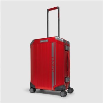 Ducati Premium Rollkoffer  Wagen Rot