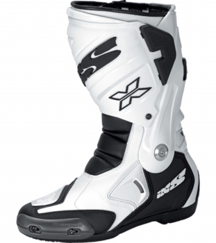 IXS Motorradstiefel Estoril weiß/schwarz