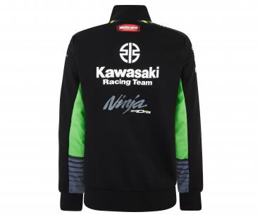 Kawasaki SBK Damen Sweatshirt Pullover schwarz/grün