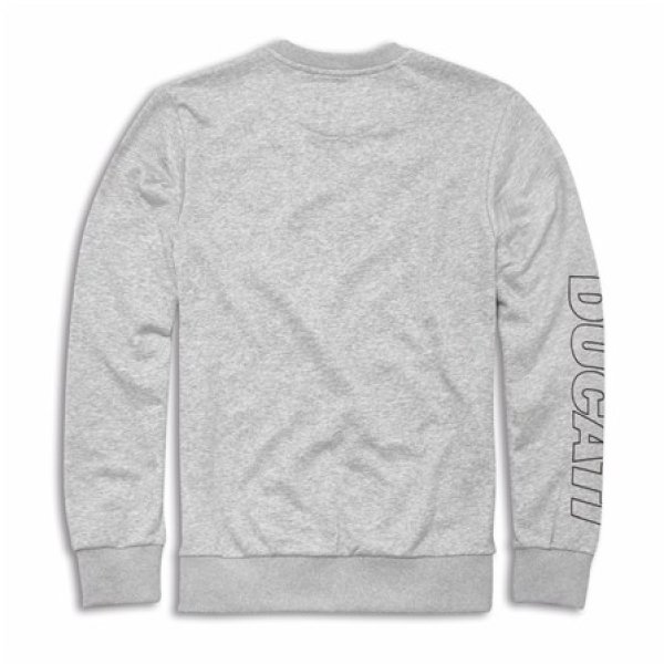 Ducati Logo Sweatshirt – Rundhals-Pullover,