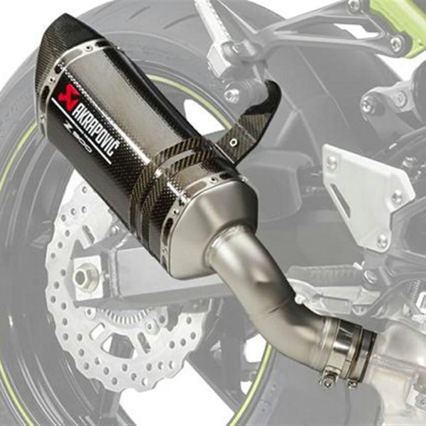 Akrapovic Slip-On Auspuff Carbon – Kawasaki Z900 (70 kW, bis 2020)