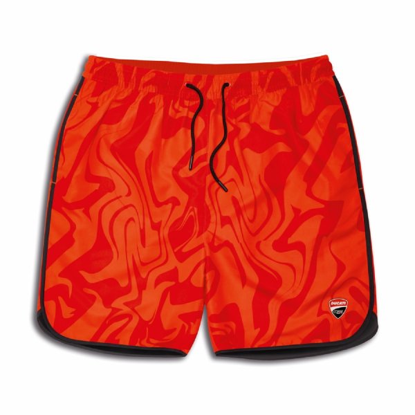 Ducati Corse Badehose rot