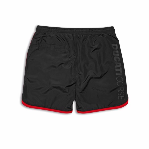 Ducati Corse Classic Badehose schwarz