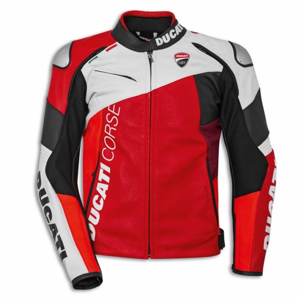 Ducati Corse C6 Lederjacke perforiert