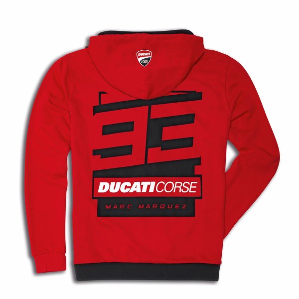 Ducati Corse Kapuzen Sweatshirt Hoddie Marc Márquez MM93
