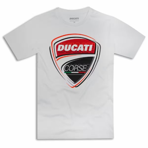 Ducati Corse Sketch 2.0 T-Shirt weiß