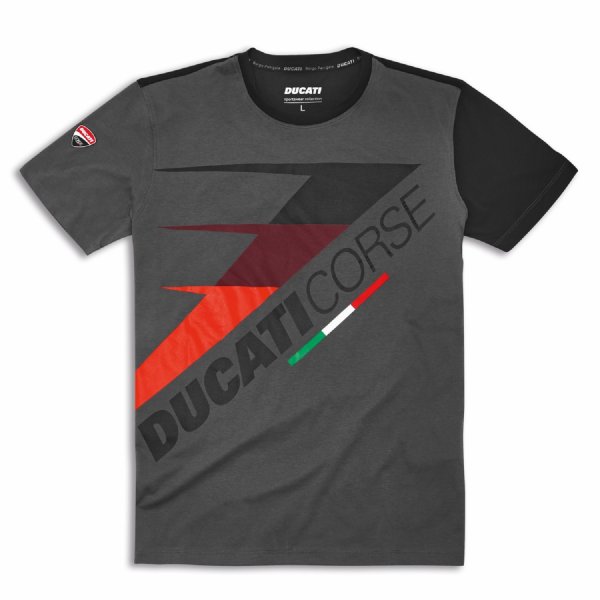 Ducati Corse Speed T-Shirt grau