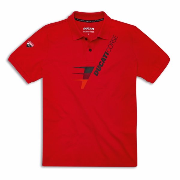 Ducati Corse Speed kurzärmeliges Poloshirt