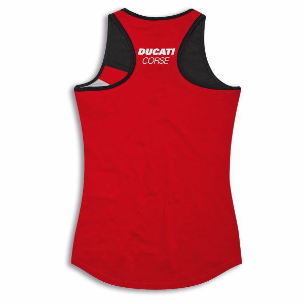 Ducati Corse Sport Damen Top ärmelloses Shirt