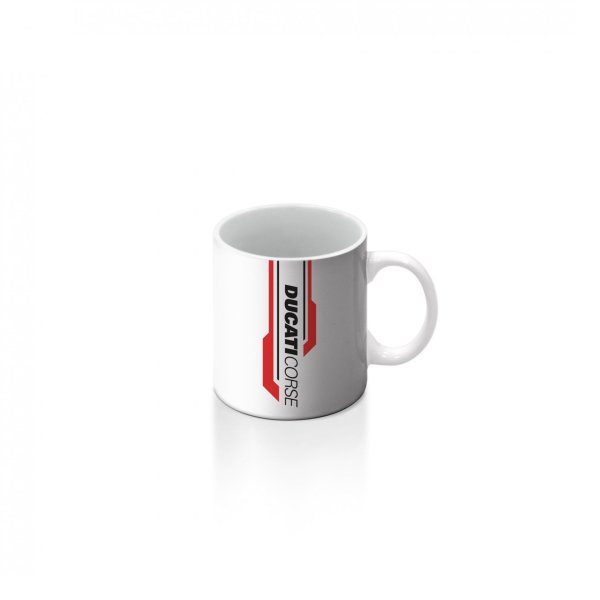 Ducati Corse Rider Tasse weiß