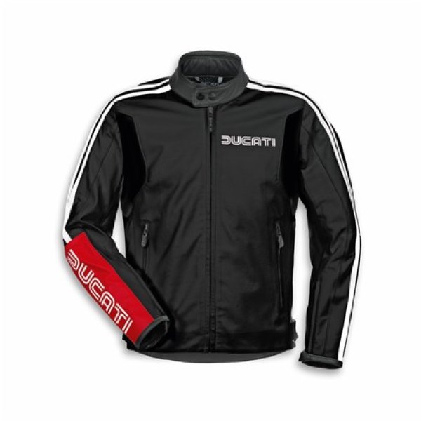 Ducati Heritage C3 Lederjacke – Retro Motorradjacke aus Rindsleder