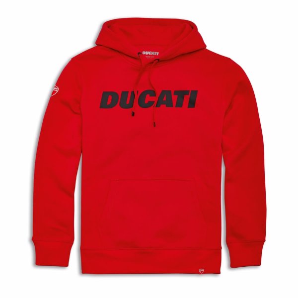 Ducati Logo Sweatshirt mit Kapuze Hoodie