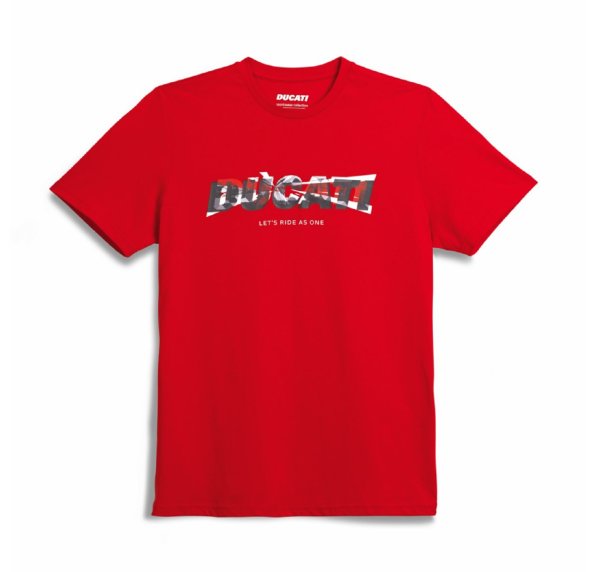 Ducati Logo 2.0 T-Shirt rot