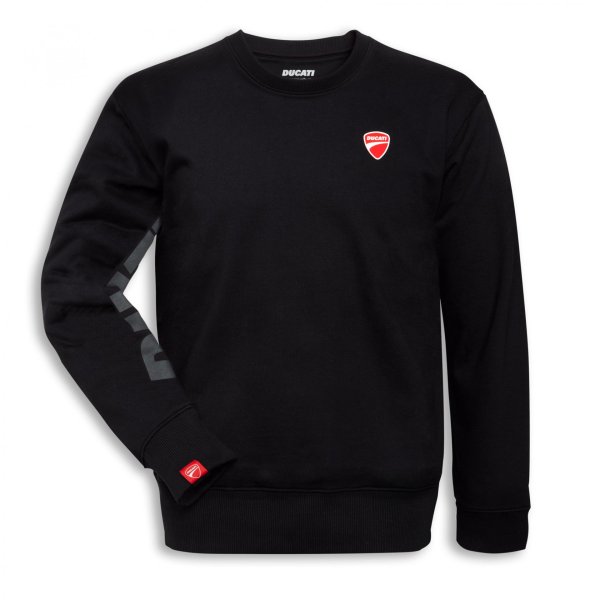 Ducati Logo Sweatshirt Pullover schwarz