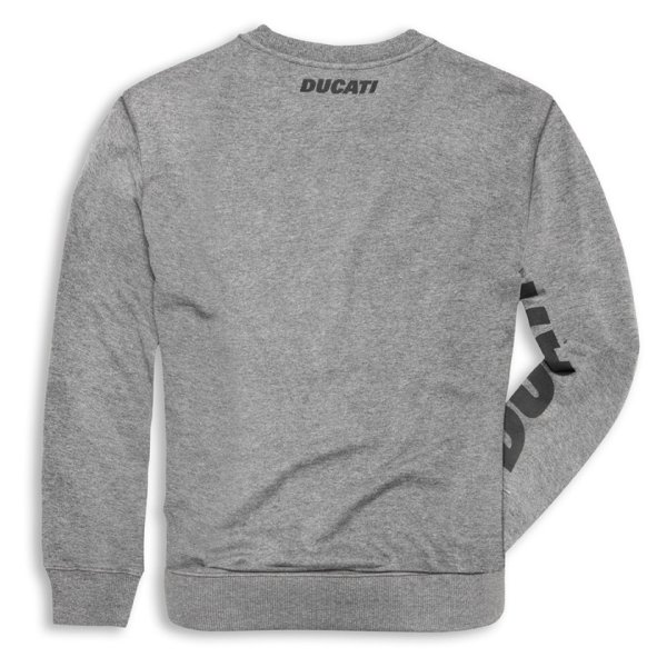 Ducati Logo Sweatshirt Pullover grau