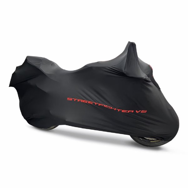 Ducati Motorradabdecktuch für den Innenbereiche schwarz
