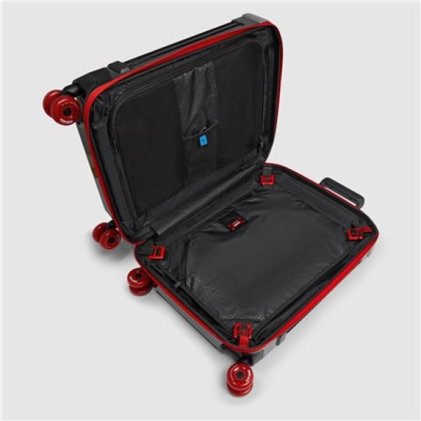 Ducati Premium Rollkoffer  Wagen Rot