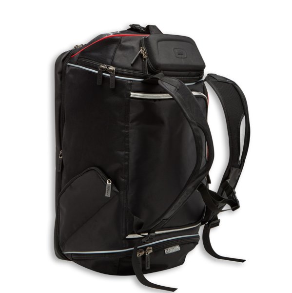 Ducati Redline D1 Reisetasche Rucksack schwarz