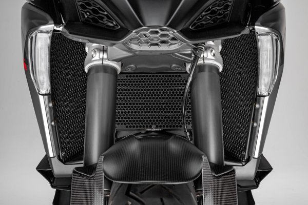 Ducati Schutzgitter Wasserkühler Aluminium schwarz für Multistrada V4 Modelle (2023–2026)