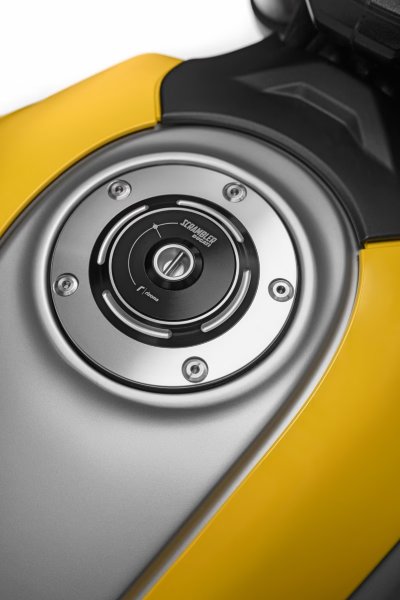 Ducati Scrambler Tankverschluss aus Aluminium