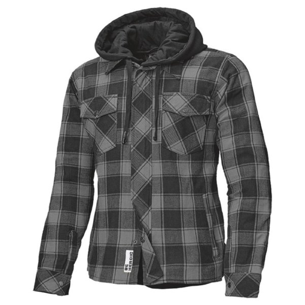 Held Lumberjack II Flanellhemd grau