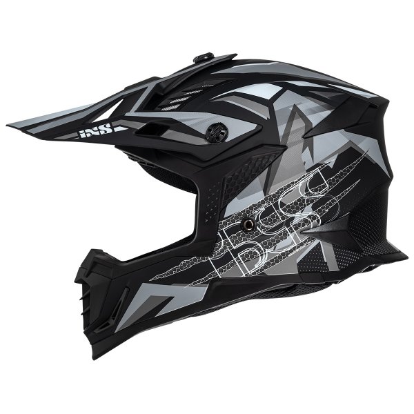 IXS Motocross Helm 363 2.0 schwarz-matt-weiss