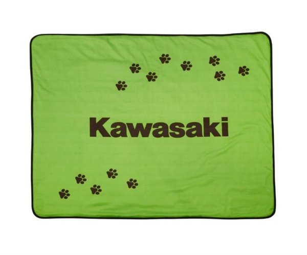 Kawasaki Hunde-Decke grün