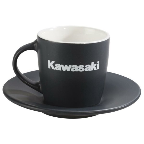 Kawasaki Tasse mit Untertasse