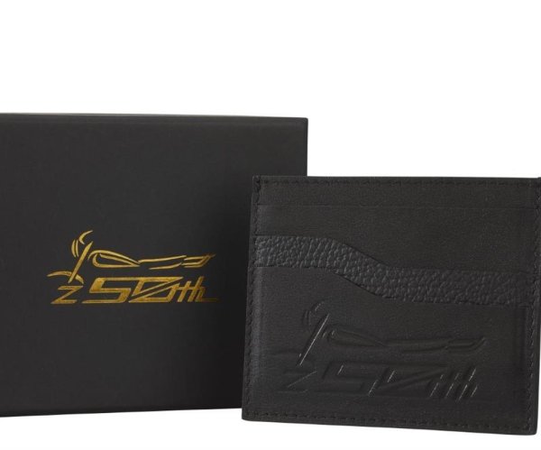 Kawasaki Z-50th Kreditkarten-Etui schwarz