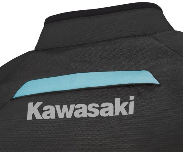 Kawasaki Paris Damen Textiljacke schwarz/grün