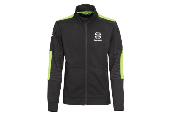 Kawasaki Sports Herren Sweatshirt mit Reißverschluss