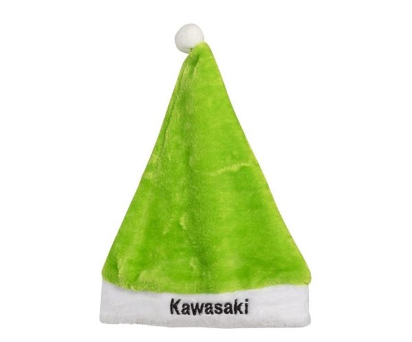 Kawasaki Weihnachtsmütze grün