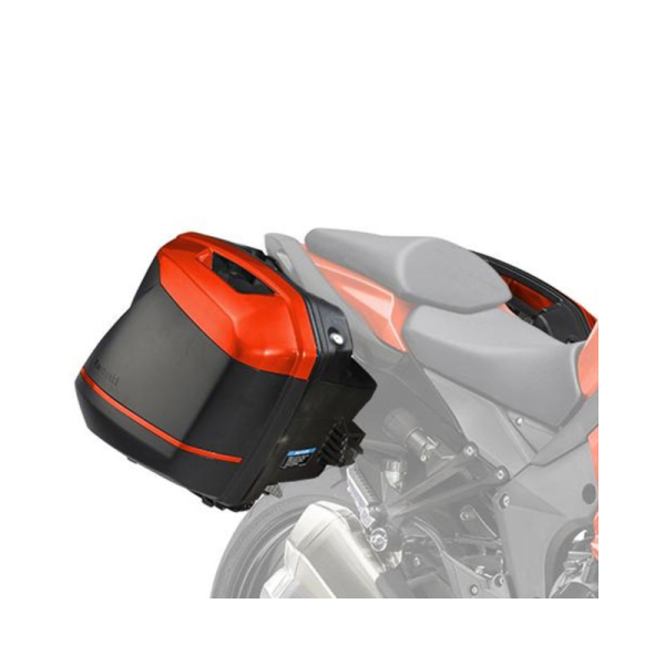 Kawasaki Z1000SX Deco Stripes Seitenkoffer – Candy Burnt Orange