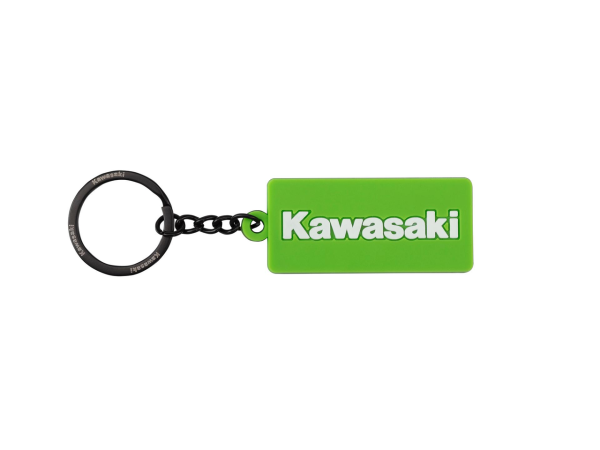 Kawasaki Schlüsselanhänger Schwarz/Grün