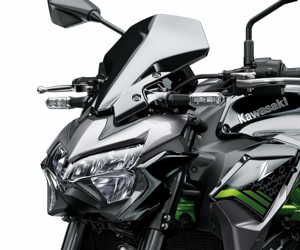 Kawasaki Z 900 Windschild rauchgrau