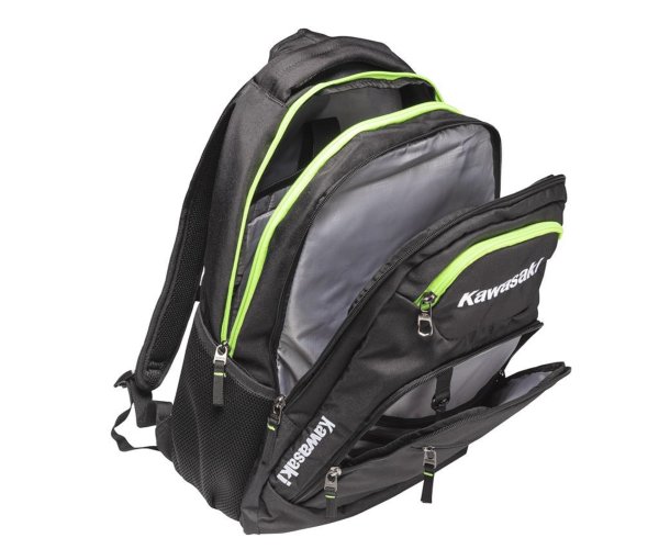 Kawasaki Rucksack schwarz